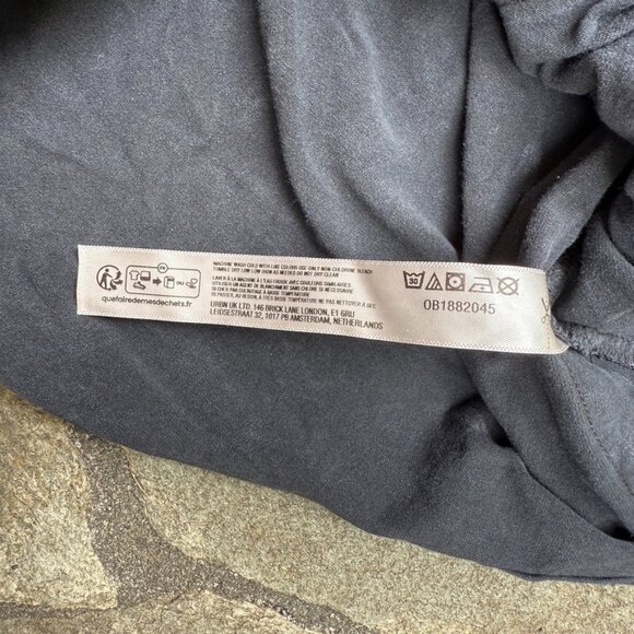 Free People Movement Hot Shot Tee Romper XS Washed Black - Picture 13 of 13